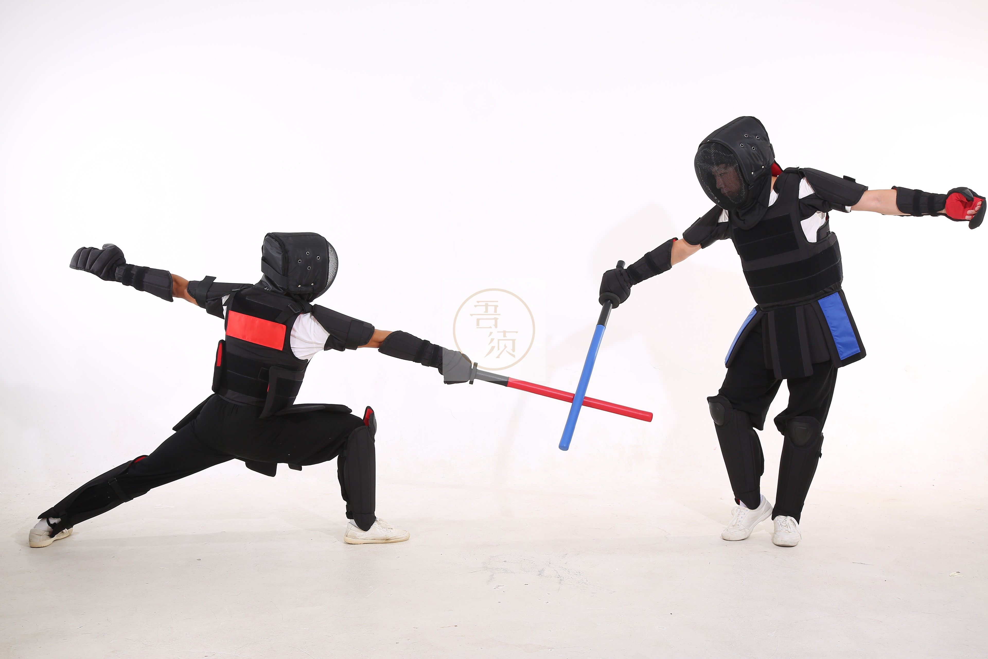 护具健公书院兵道短兵兵击安全加厚可拆卸空手道护具