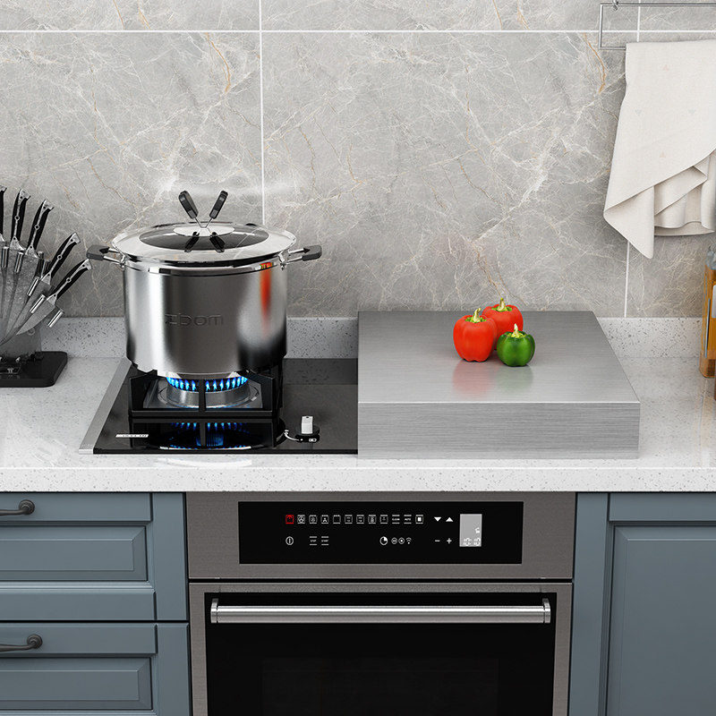 不锈钢盖板厨房置物架家用电磁炉支架子燃气灶罩面板煤气灶台底座