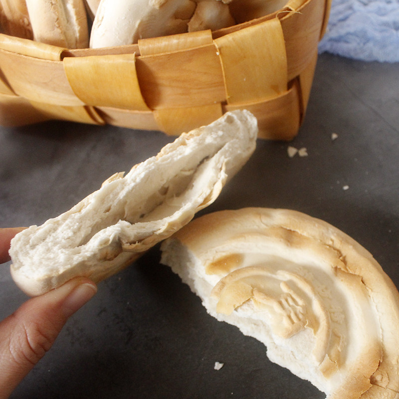 山东杠子头火烧潍坊特产手工硬面火烧馍馍北方烧饼 火烧16个装