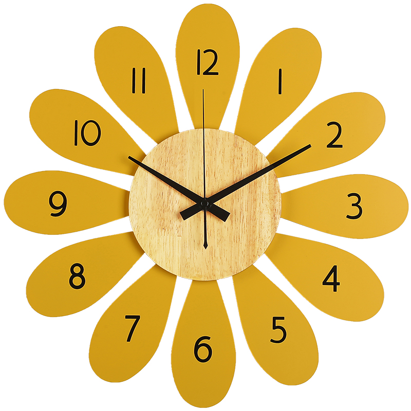 北欧挂钟客厅家用创意现代时尚儿童挂表卧室挂钟