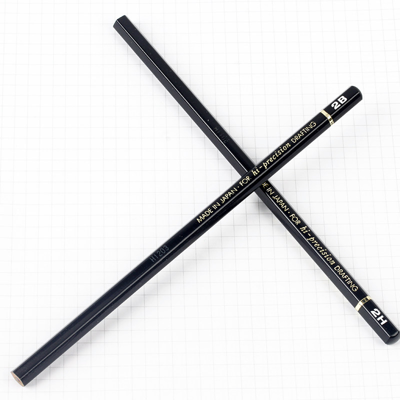 铅笔日本素描擦拭易擦拭好削六角绘画tombow美术铅笔