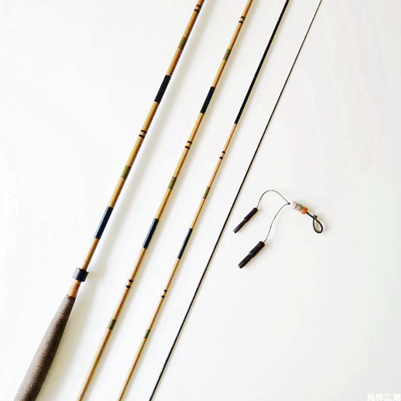 日本原装进口江户川樱花sakura英仙3米10尺并继插接野钓二手鱼竿