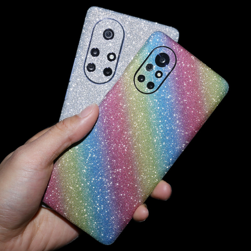 适用手机色彩华为贴纸手机贴nova6se背膜nova7pro全包手机贴膜