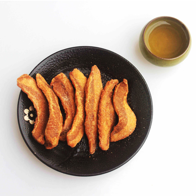 美琼猪油渣闽南泉州特产猪肉渣油粕肉脂渣脯干条美食衙口零食100g