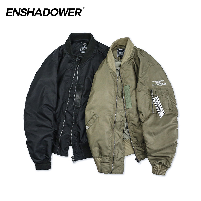 ENSHADOWER隐蔽者轻薄杜邦MA1空军夹克潮流长袖外套男