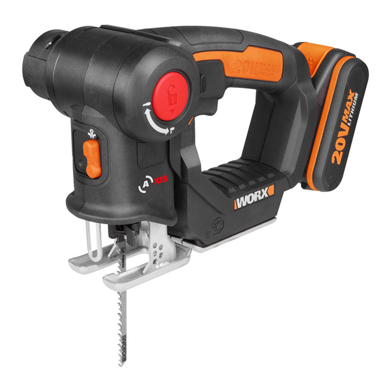 威克士20伏锂电多功能电锯wx550曲线往复家用电动工具电动曲线锯