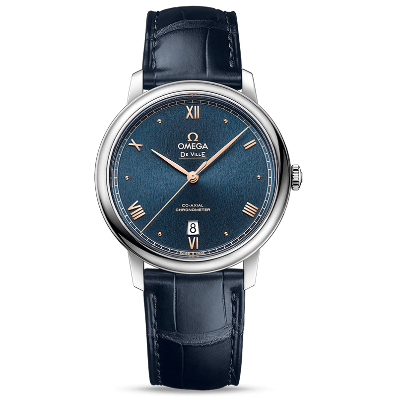 新款欧米茄Omega碟飞系列典雅手自动机械男表424.13.40.20.03.004