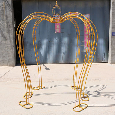 婚庆道具户外铁艺拱门皇冠喜亭罗马亭欧式婚礼仪式公主亭舞台装饰