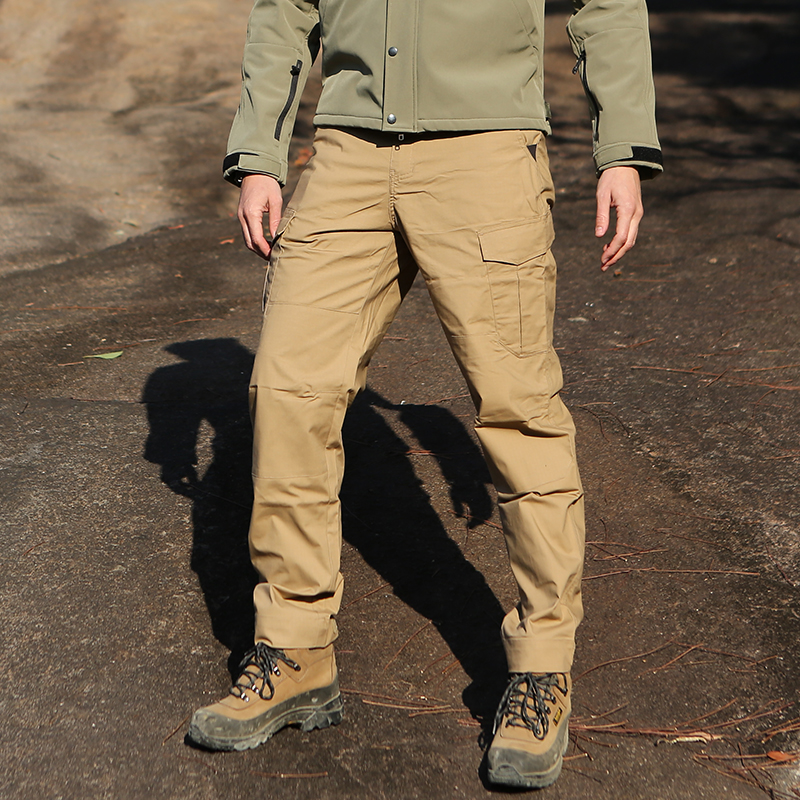 爱默生蓝标人体工学战术长裤男多口袋户外工装裤修身秋冬通勤长裤