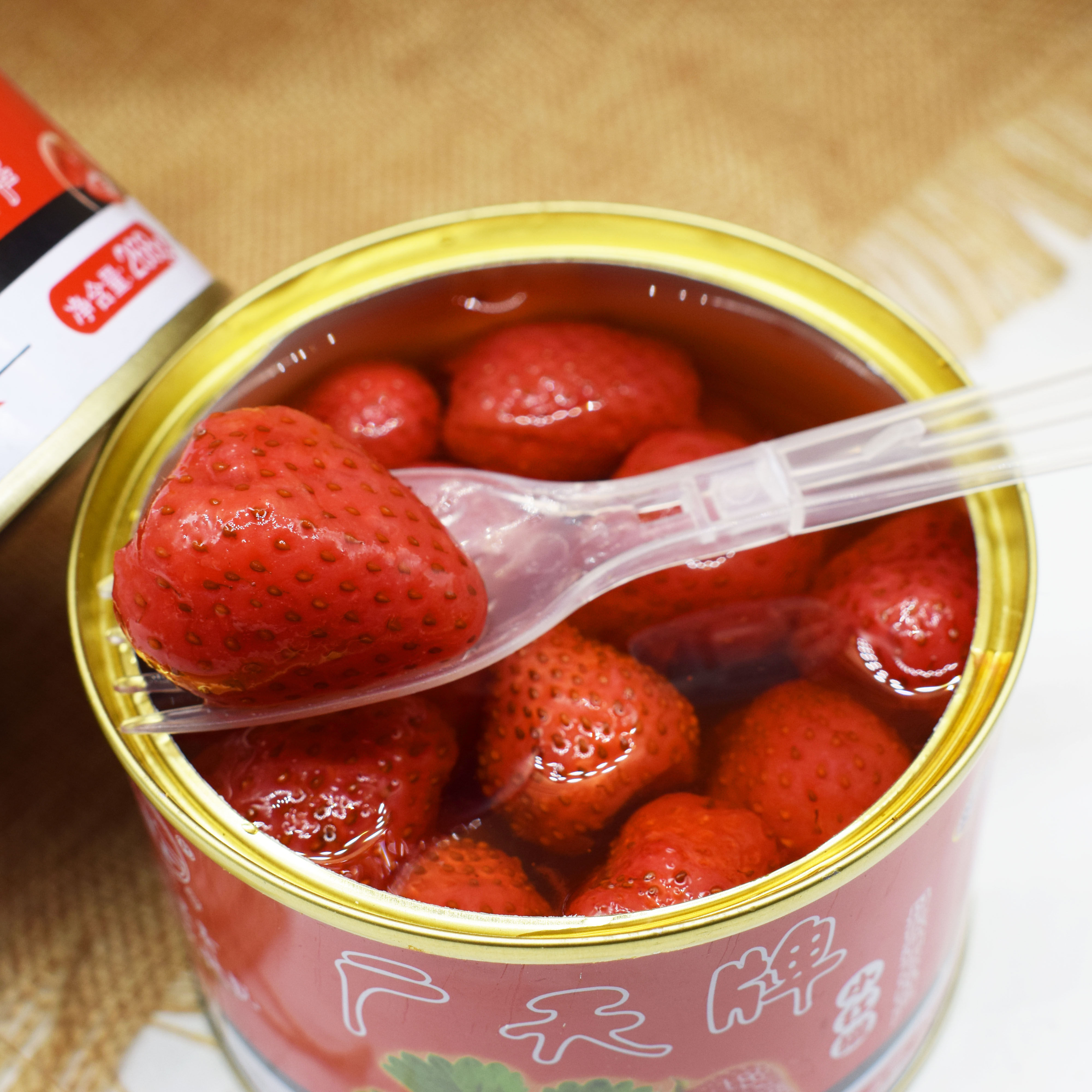 广天罐头新品草莓葡萄黄桃梨苹果425g水果罐头丹东水果罐头