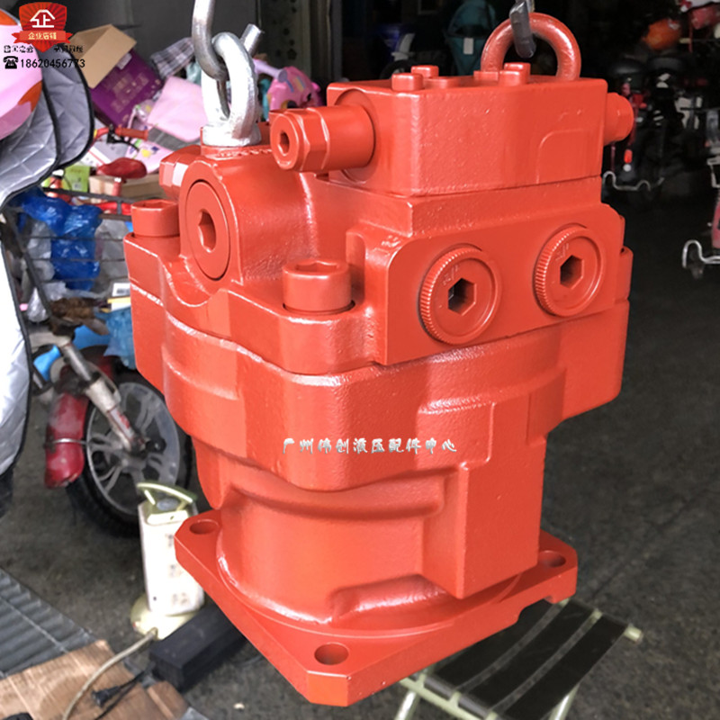 挖掘机柳工三一徐工回转马达总成川崎m5x180旋转挖掘机