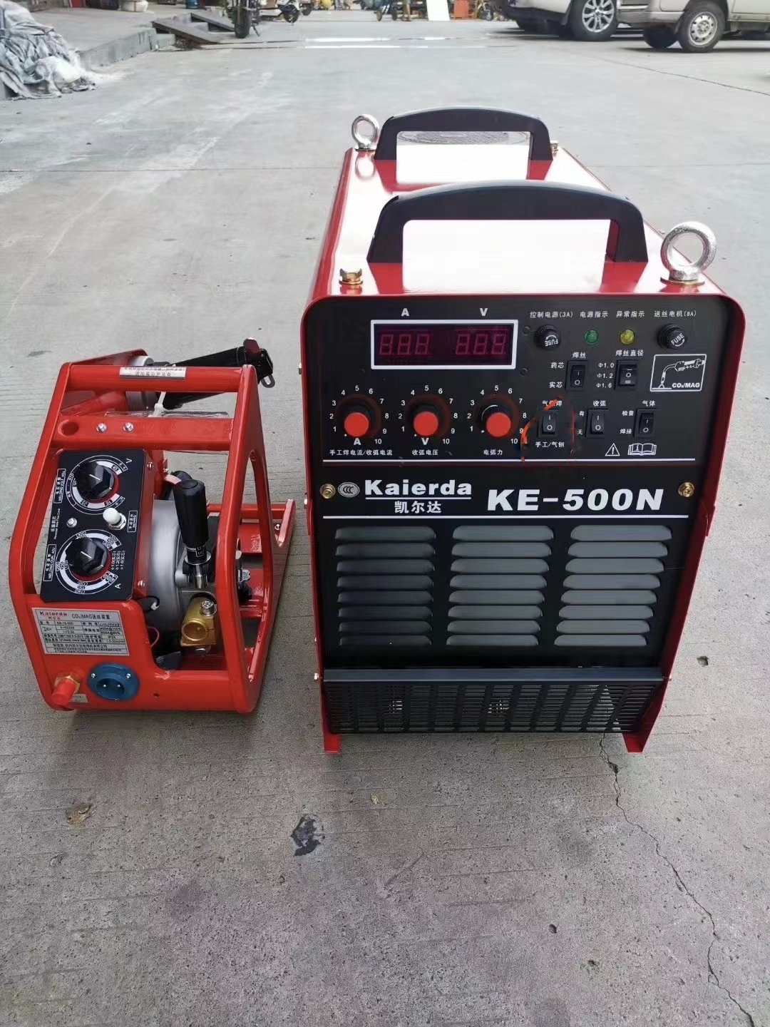 凯尔达ke-500n逆变式气手工两用焊机工业380v正品其他电焊