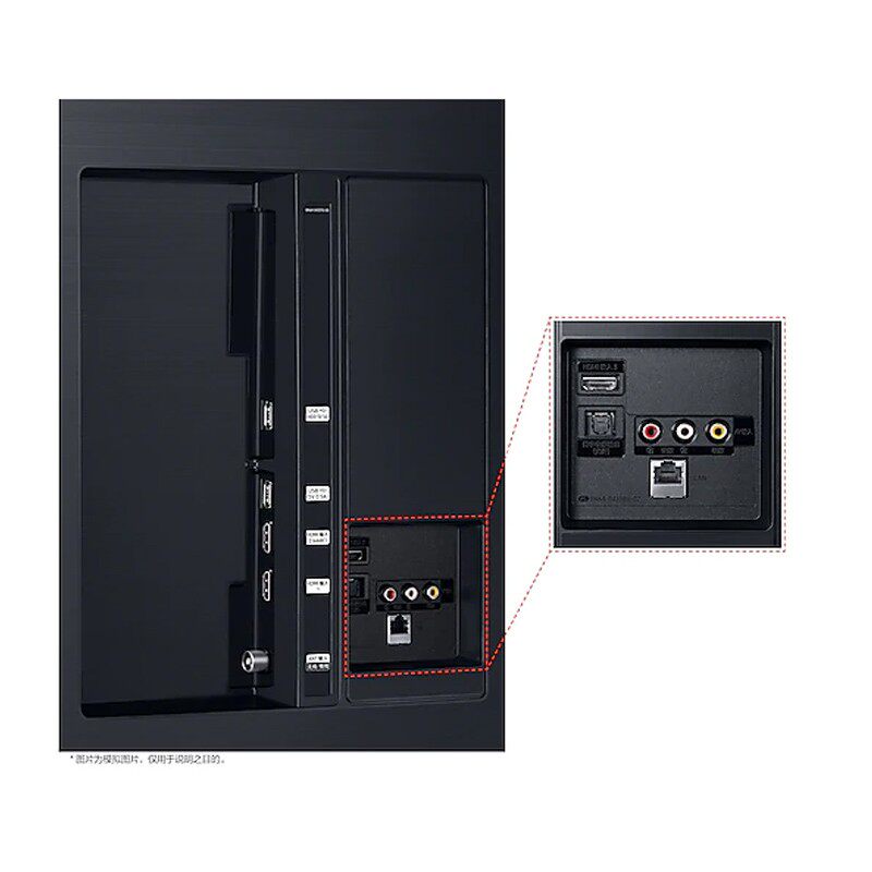 samsung三星ua75tu8000jxxz75英寸4k超高高清智能电视机80t平板电视