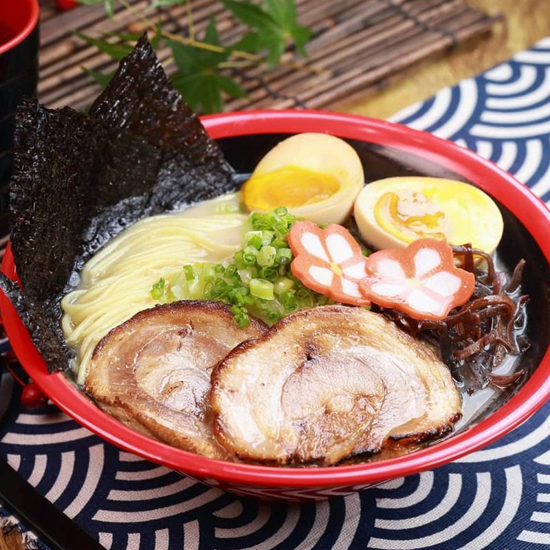 拉面日式光美日本豚骨速食面条小宫110g40包寿司料理