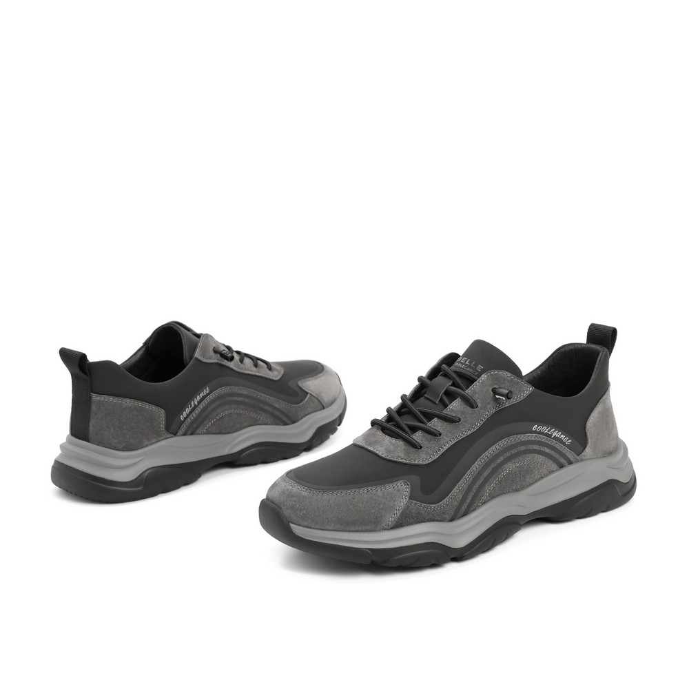 百丽老爹舒适真皮厚底同款商场运动新商场秋季时尚休闲鞋