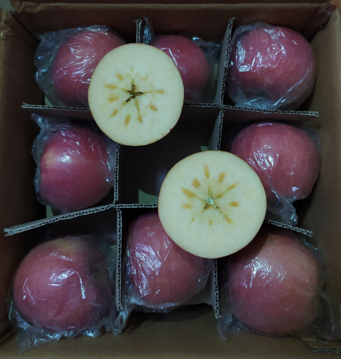 新鲜膜袋苹果现装糖心红富士山西运城临猗印象苹果