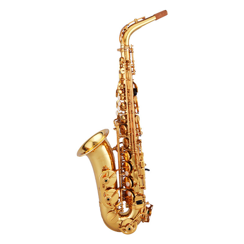 斯达威仲夜as875中音萨克斯风降e调专业演奏级漆金手工雕花黄铜