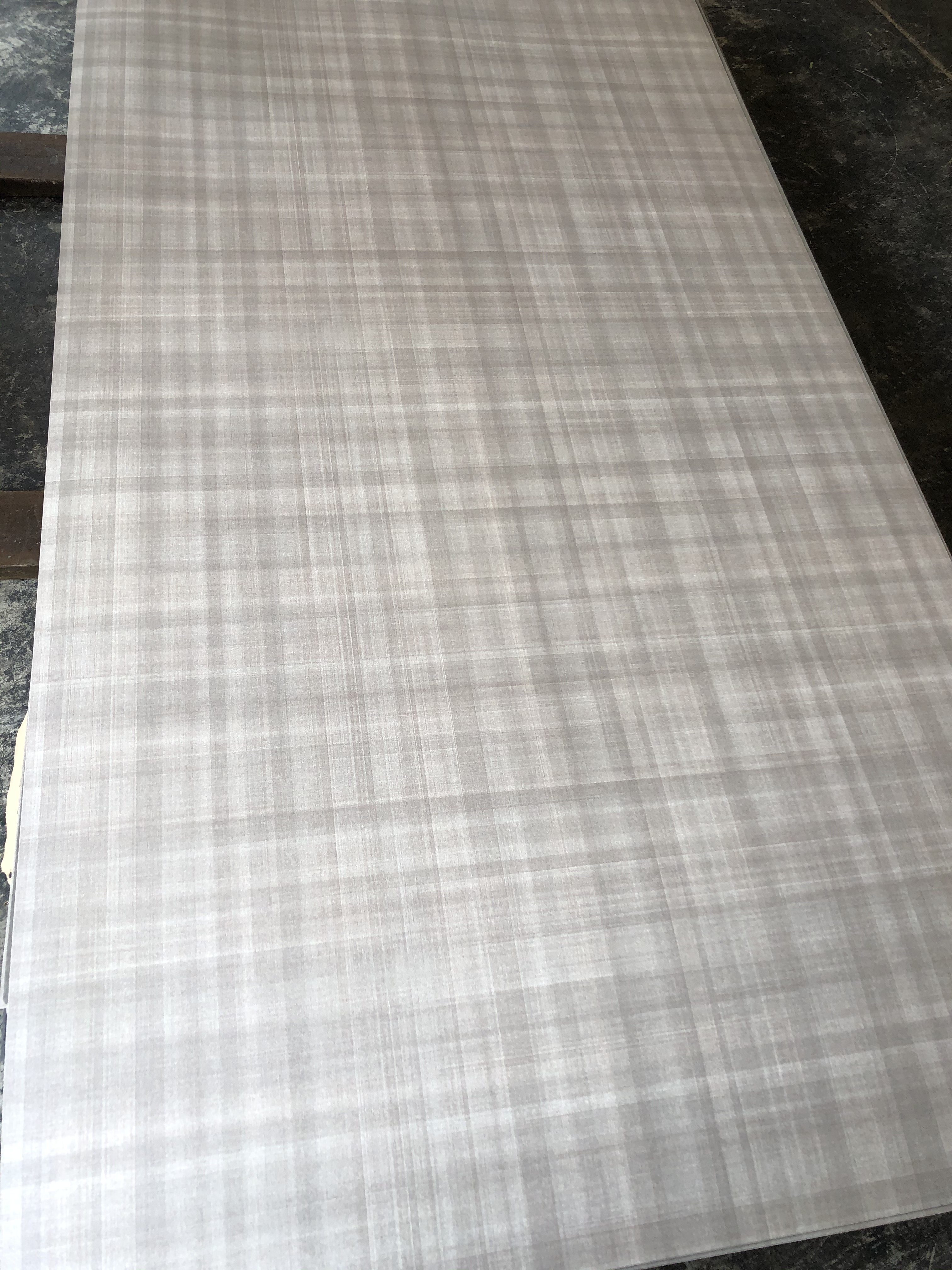 富美家防火板9532lm同款米黄格纹布纹款仿款饰面面板饰面板