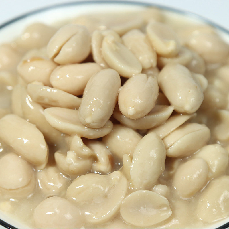 太湖太湖美美林花生罐头即食罐装860g奶茶茶店水果罐头