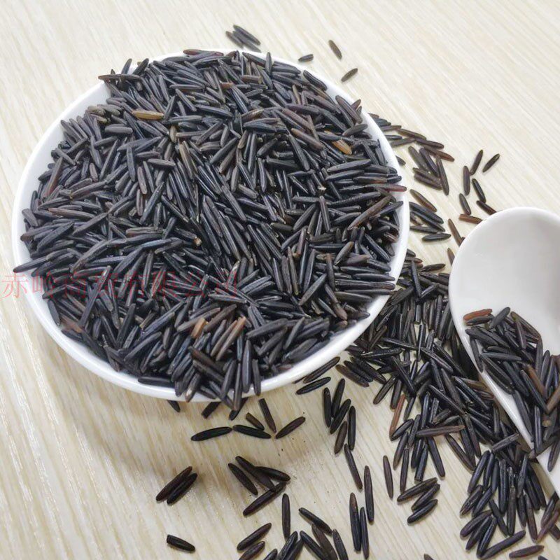 美国苏比利尔 3号进口野米 冰湖松针米 菰米雕胡米黑米454g 包邮