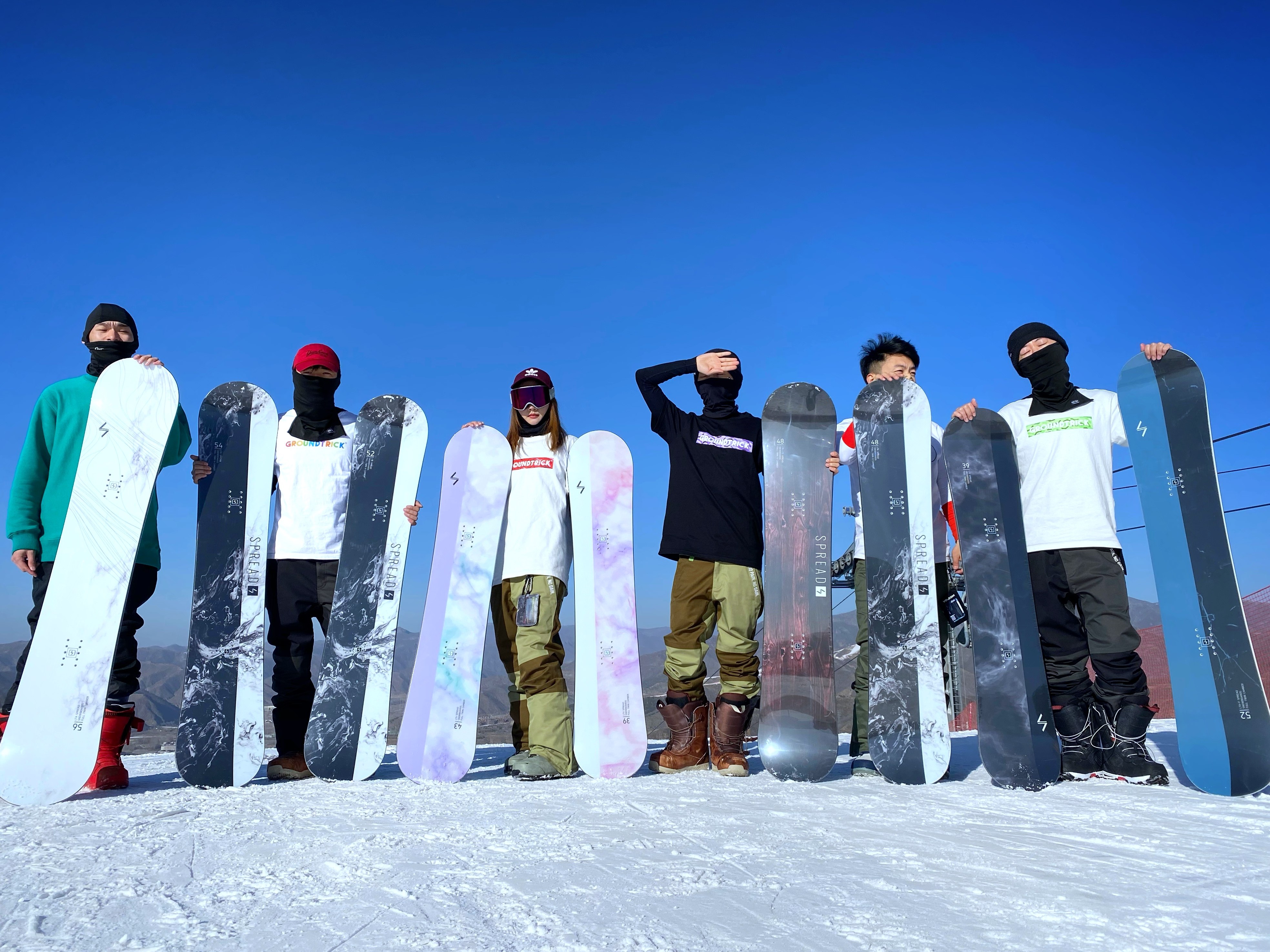 gt雪具日本spread平花22款滑雪板硬度软弹单板滑雪板