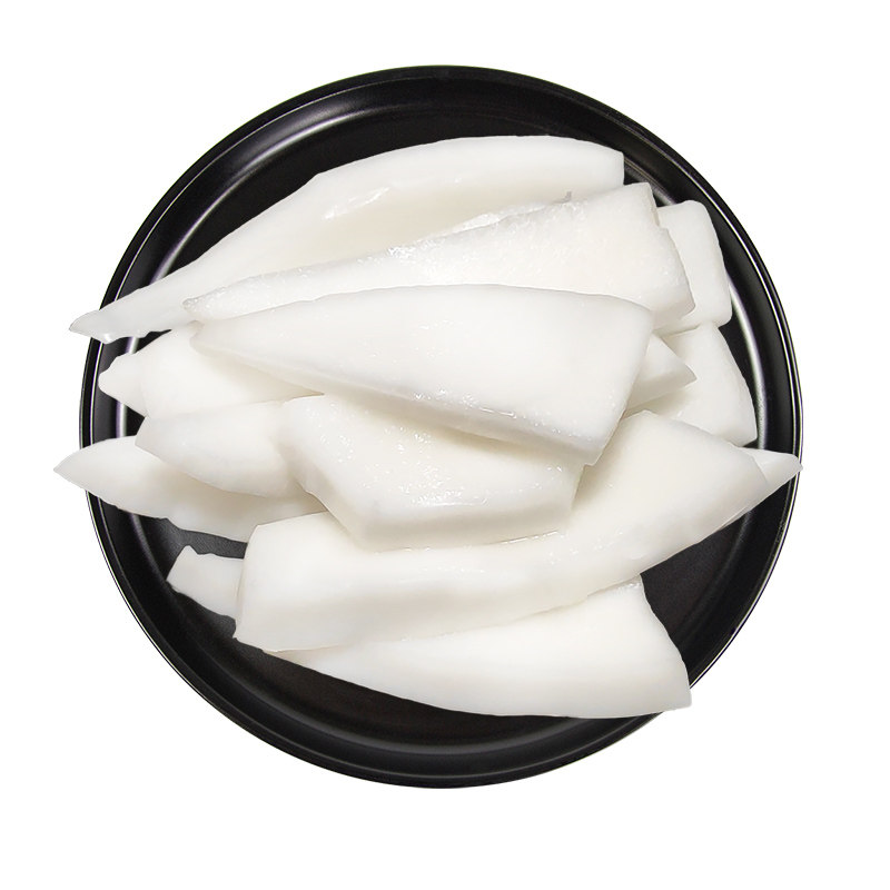 椰知味海南椰子肉新鲜商用炖汤老椰肉块条椰子鸡火锅配料无糖脆片