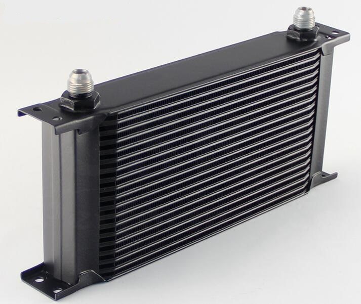 高性能13排英式汽车改装机油冷却器油冷散热器an8银色散热器