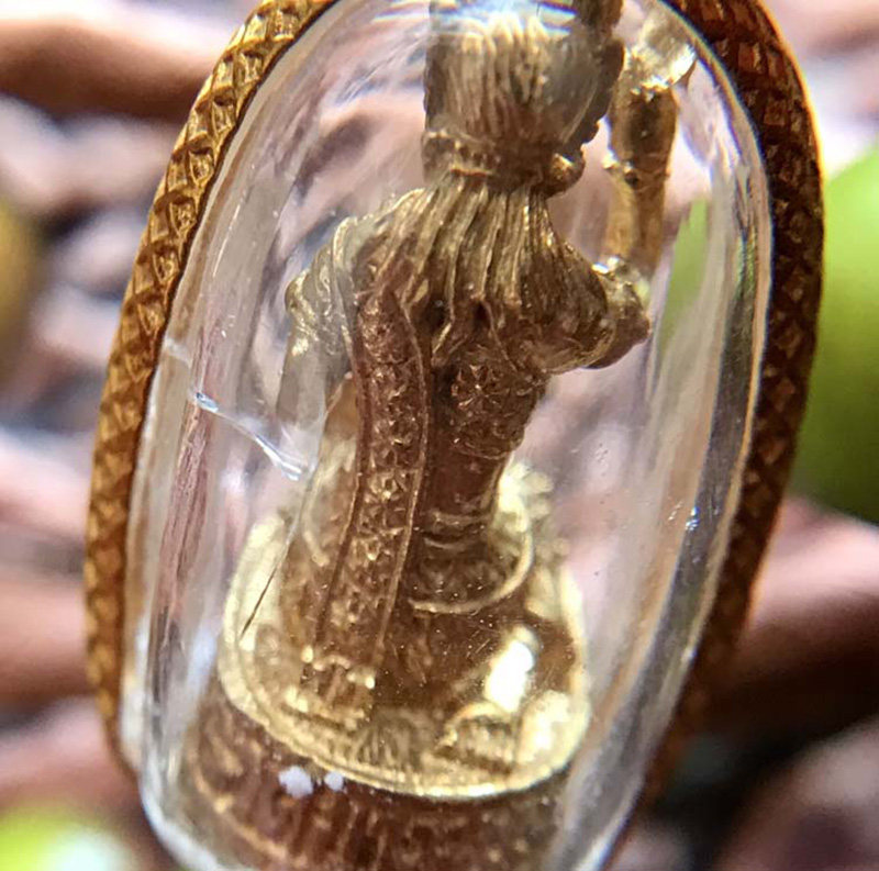 国内现货2555龙婆三安南金色款含金属外壳鉴定泰国特色