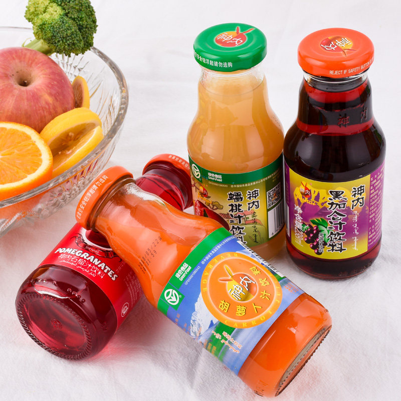 神内果汁新疆胡萝卜汁石河子大学特产绿色果蔬汁零脂肪轻断食饮料