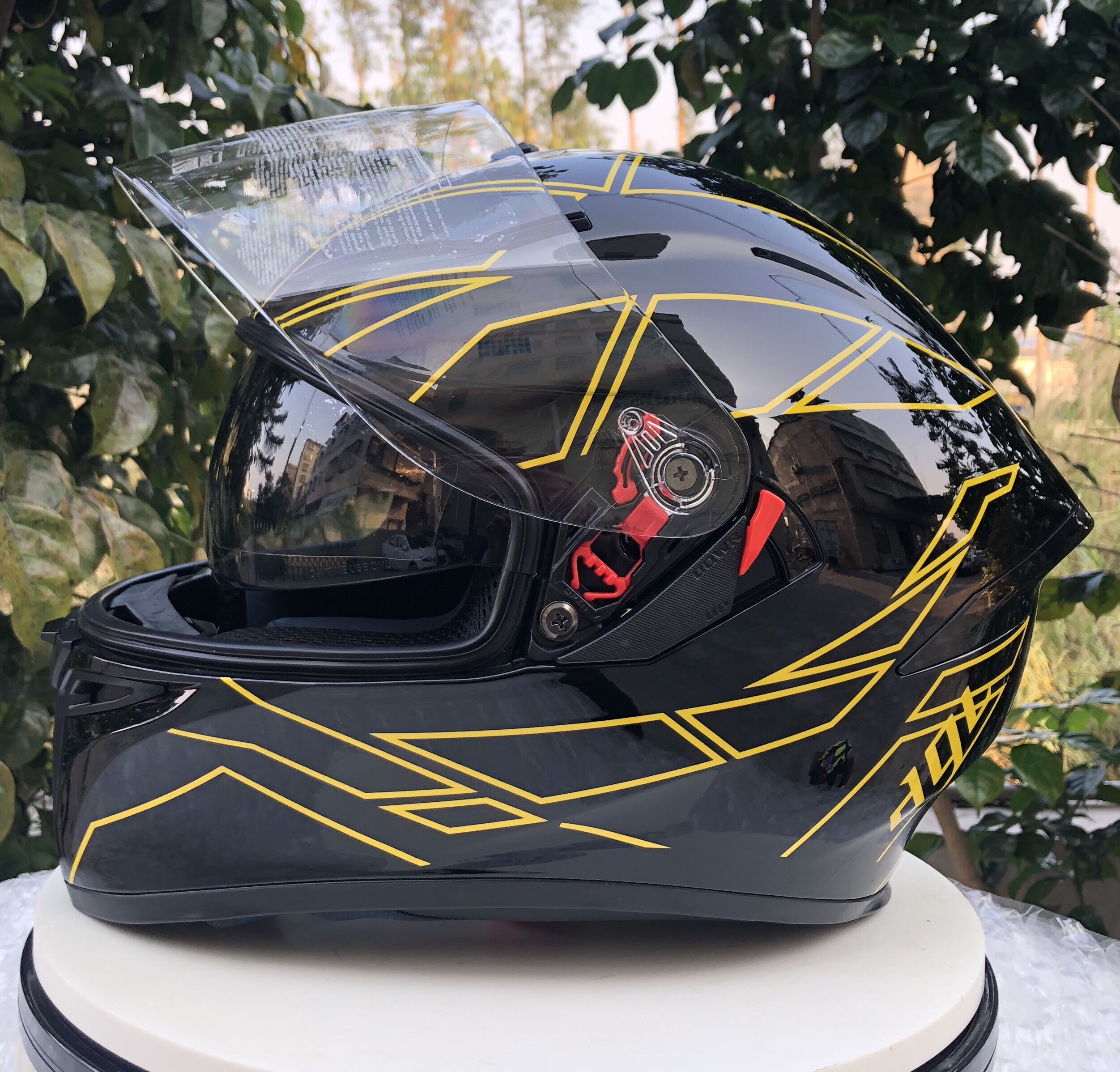 dgl镜片摩托车头盔全盔全覆式男女士摩托车头盔