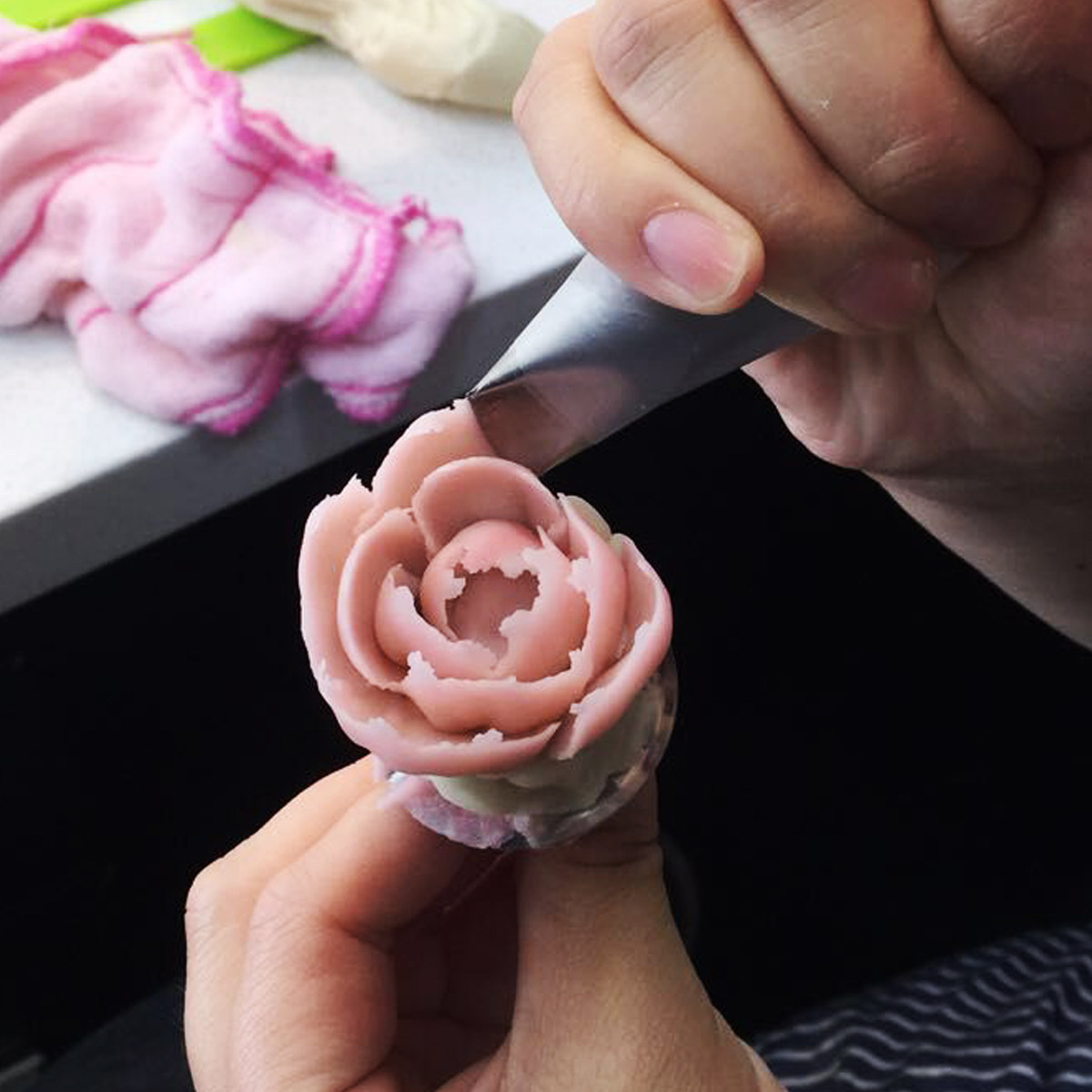 美涤裱花钉裱花托 奶油蛋糕花托 小号 烘焙裱花工具(仅1个价格)