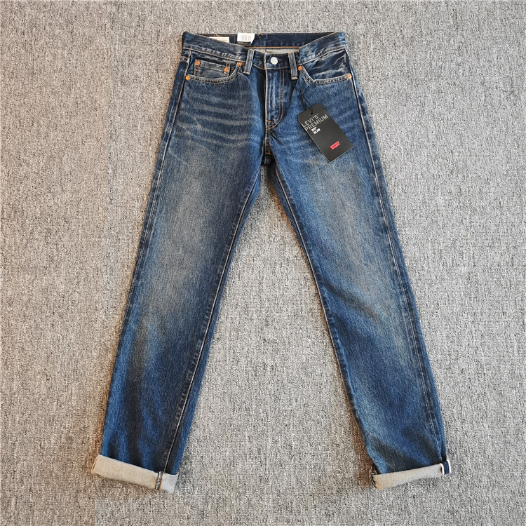 专柜正品 Levi's 李维斯 511 premium高端系列金边赤耳修身牛仔裤