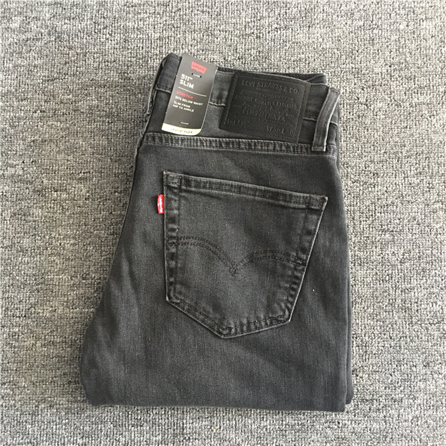 美国专柜正品 Levi's 511 李维斯男款灰色男士修身直筒牛仔