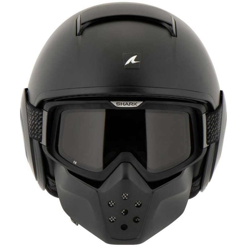 头盔shark鲨鱼摩托车全盔轻便式机车复古摩托车头盔