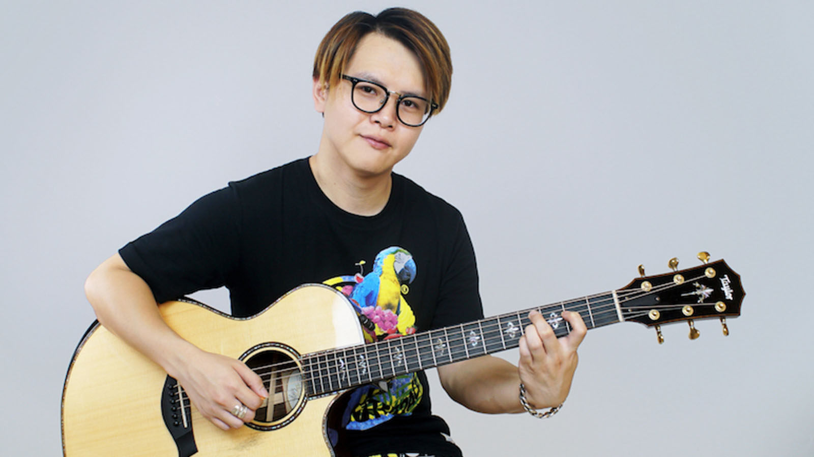 小烨 电吉他演奏技巧拨片运指视频教程初学入门视频课程 哎呀音乐