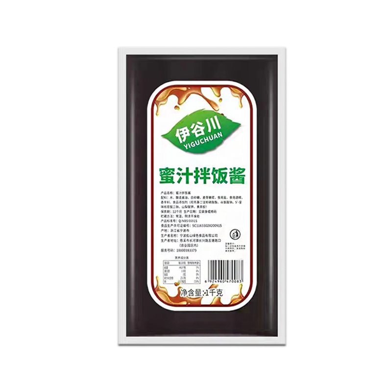 伊谷川蜜汁烤肉拌饭酱1kg脆皮鸡排饭蜜汁酱烤肉蜜汁手扒鸡酱鸡排