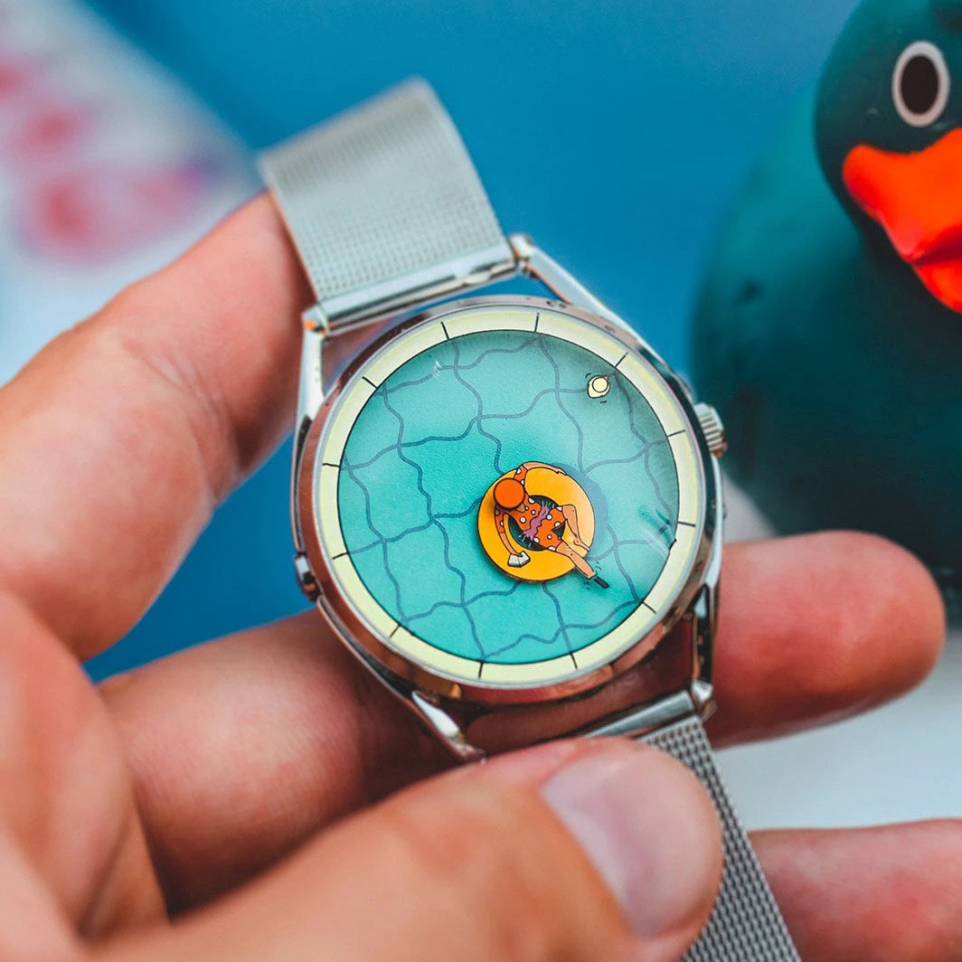 代购手工手表英国设计师mrjoneswatches创意个性潮流欧美腕表