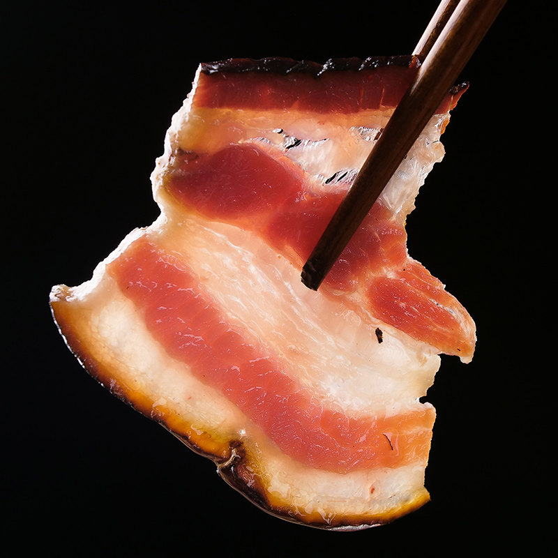 【马老倌】正宗湖南特产湘西腊肉农家手工自制烟熏五花肉烟肉500g