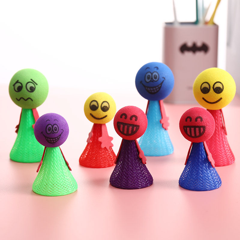 弹跳小人一跳解压玩具弹力娃娃整蛊地摊货源创意