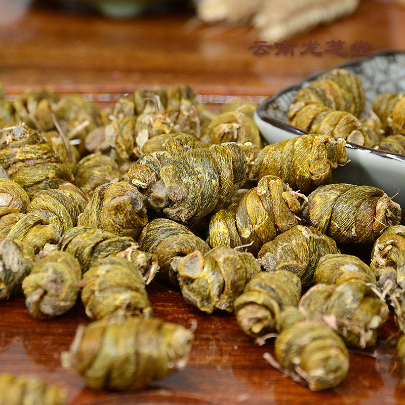 珍虫石斛枫斗虫草石蓫小黄草圆特选级中号天然石斛