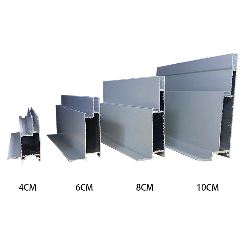 灯箱卡布型材uv软膜双面无边边框户外拉布灯箱