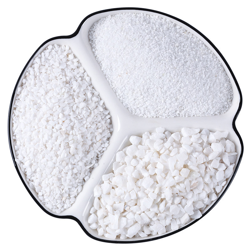 50斤石英砂丙烯白色细沙沙子鱼缸园艺造景装饰细沙