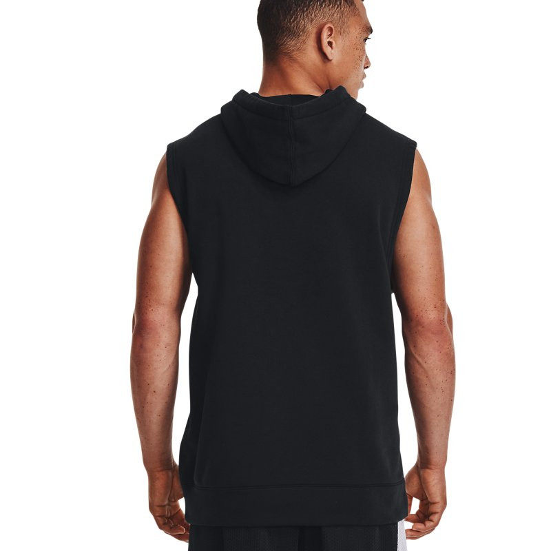 德玛官方正品ua秋冬库里curry男子抓绒连篮球运动t恤