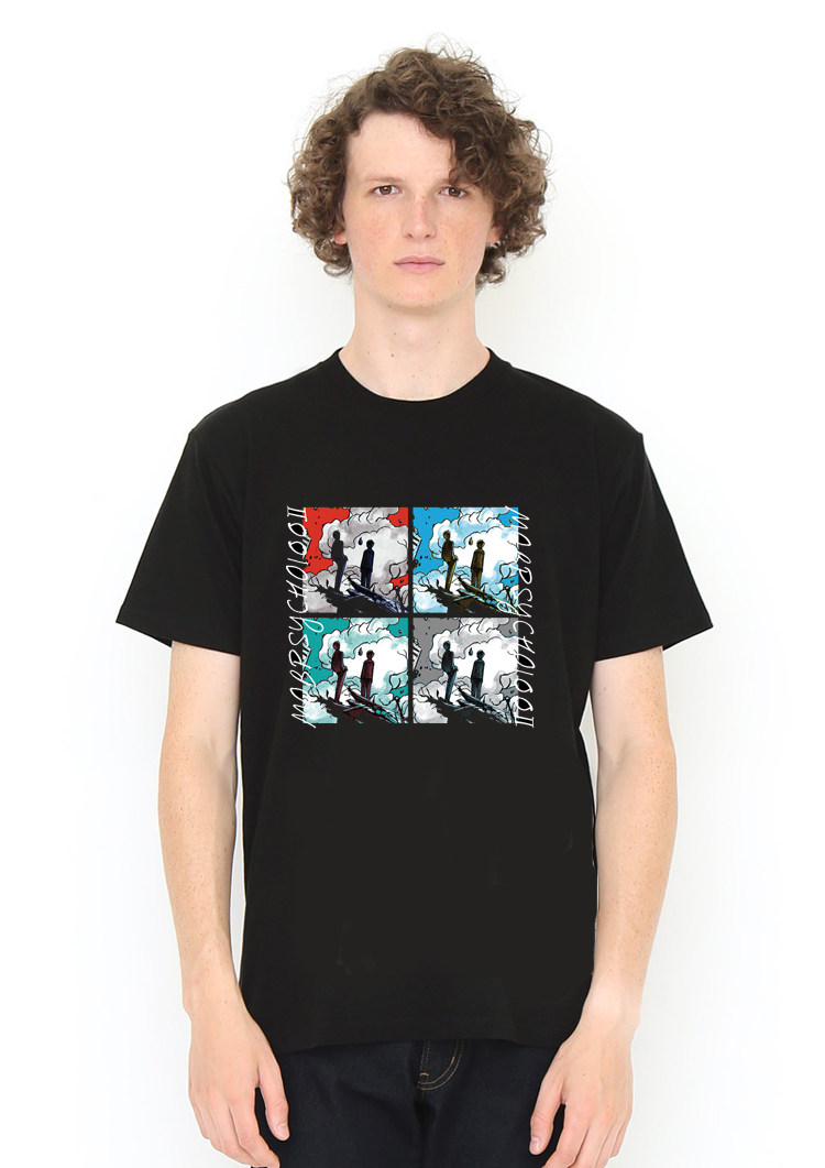 路人cospa同款动漫周边超能100mobpsycho100茂夫纯棉短袖动漫t恤