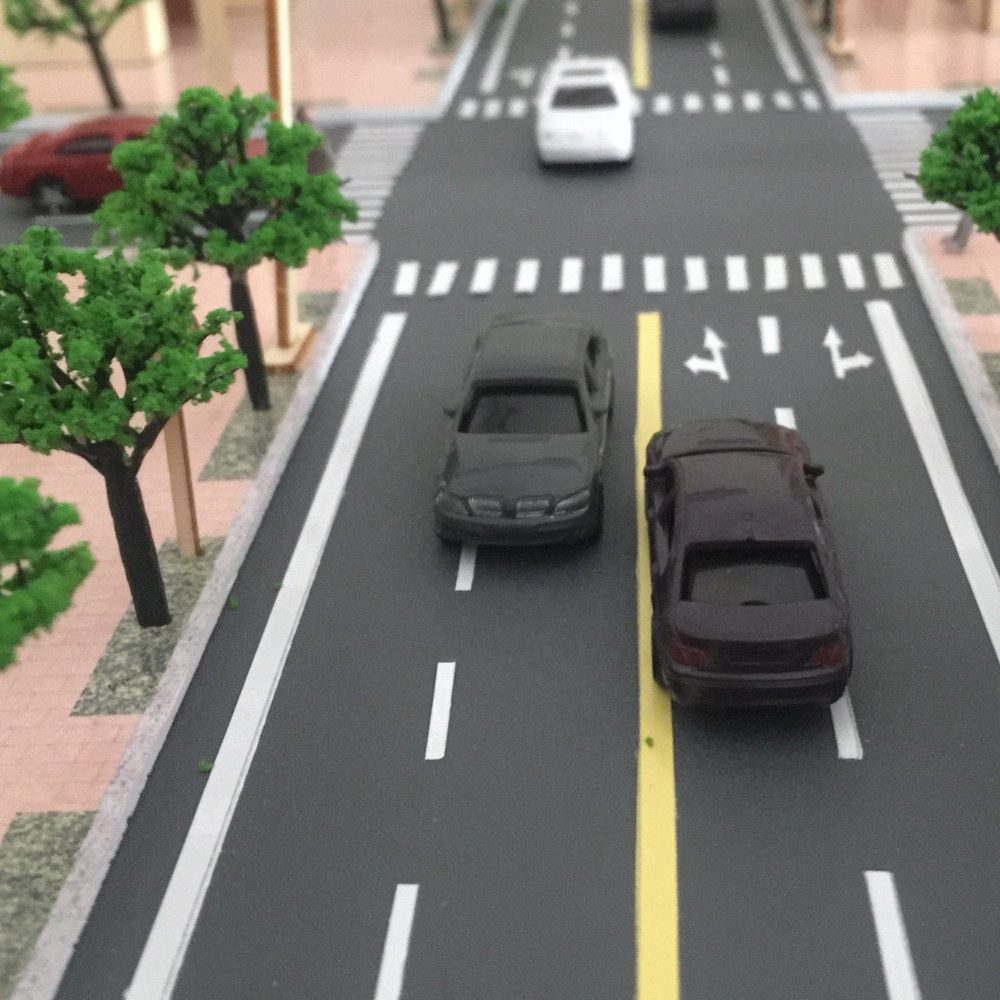 马路道路贴纸街道路标城市规划建筑沙盘模型手工模型制作工具