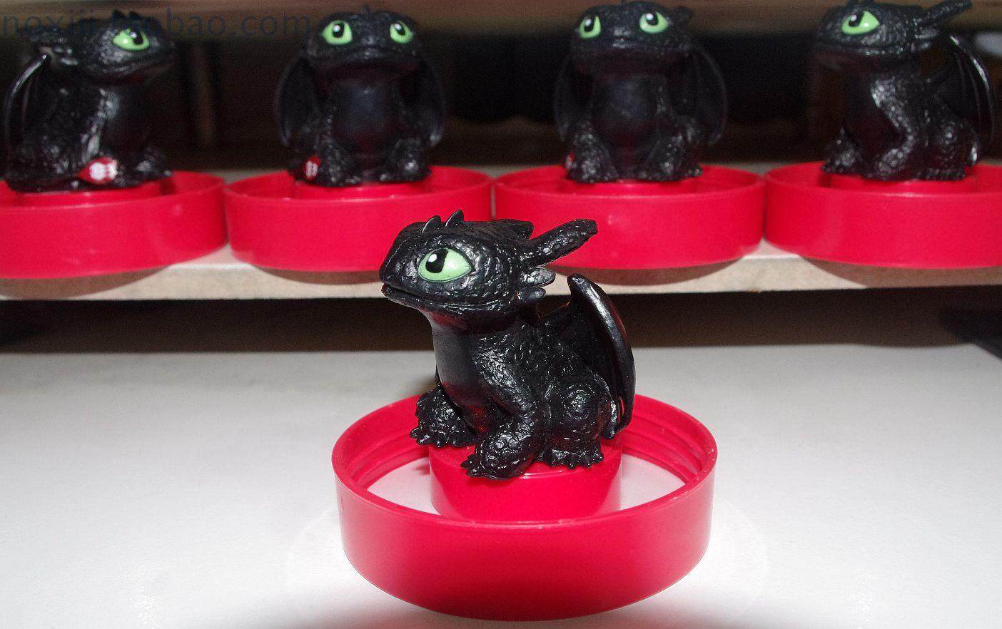 正版动画电影驯龙高手夜煞无牙超萌模型手办潮玩盲盒