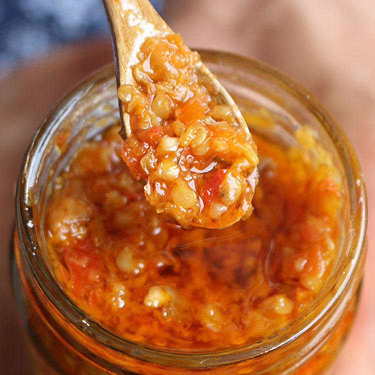 永安正宗佳丰蒜蓉黄椒酱230g福建特产辣椒酱