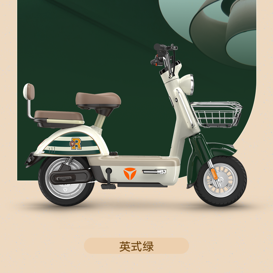 雅迪电动车摩思新款石墨电池智能nfc专利车型电动自行车