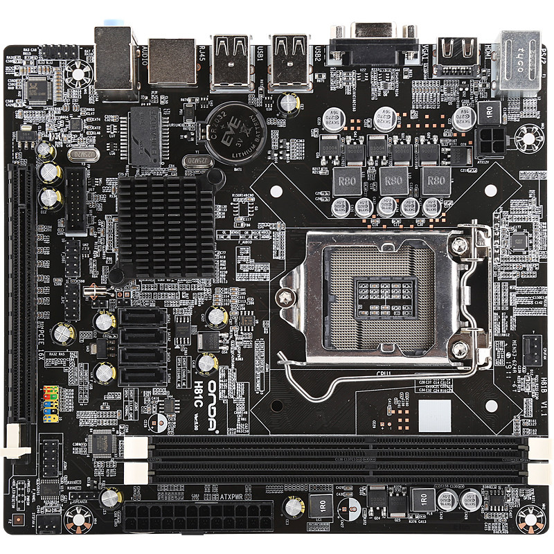 昂达四代通道ddr3cpui7h81ci5i3兼容主板