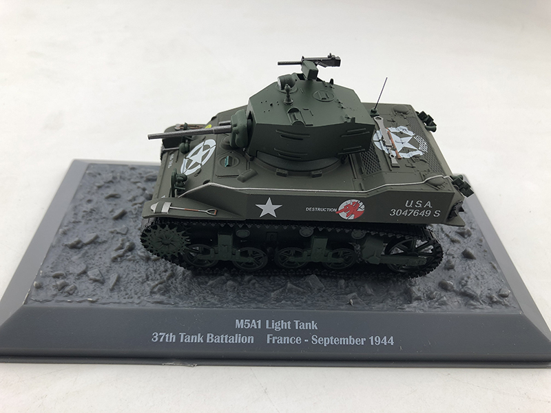 外贸模型m5a1lighttank37th美军轻型坦克军事坦克